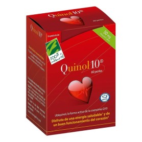 100% Natural Quinol 10 30 cápsulas de 100mg de Ubiquinol