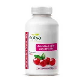 Sotya Arándano Rojo Concentrado 650mg 90caps