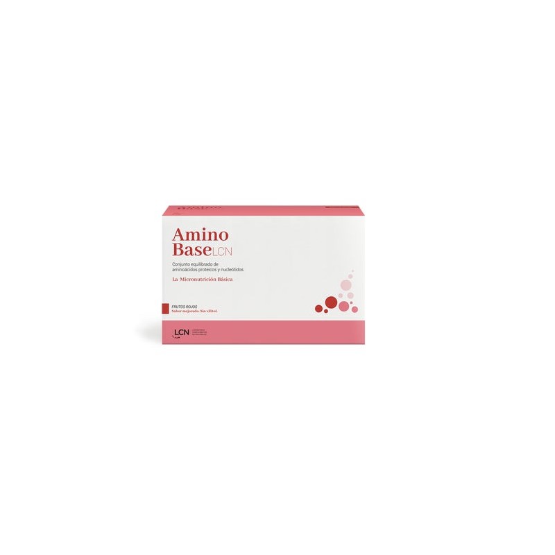 LCN Amino Base Sabor Frutos Rojos 30 sobres