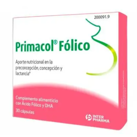 Primacol Fólico 30caps