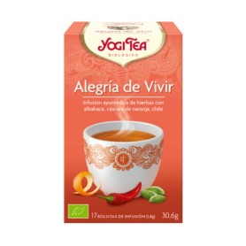 Comprar Yogi Té Alegría De Vivir 17 Bolsitas 30,6G a precio de oferta