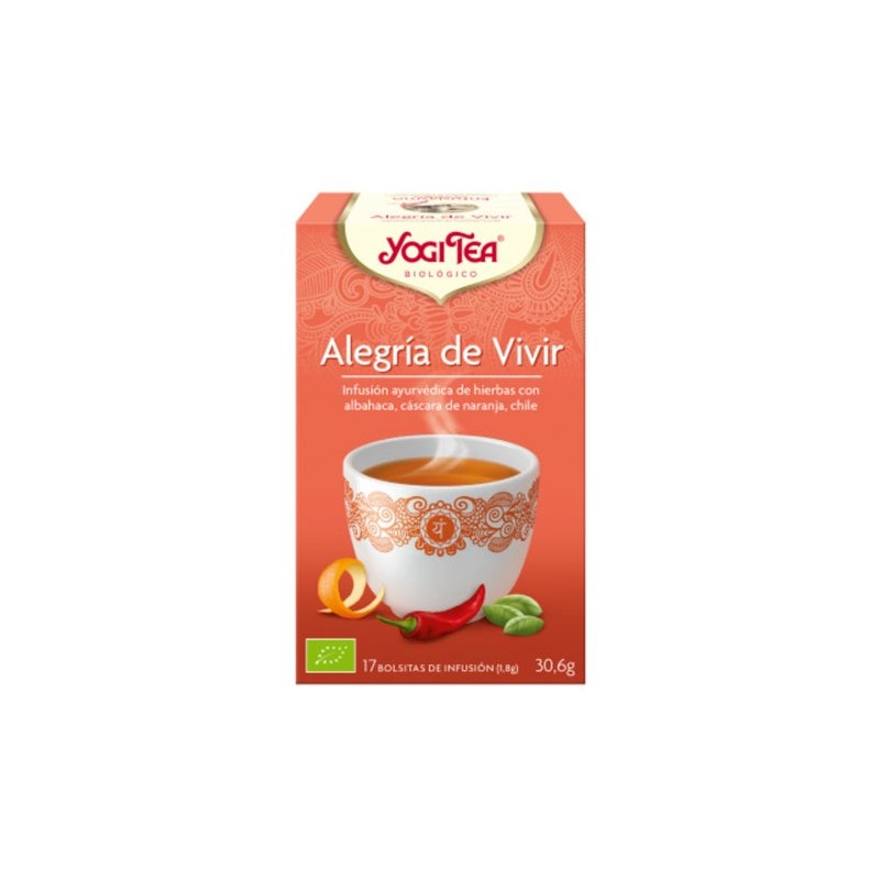 Yogi Té Alegría de Vivir 17 Bolsitas 30,6G