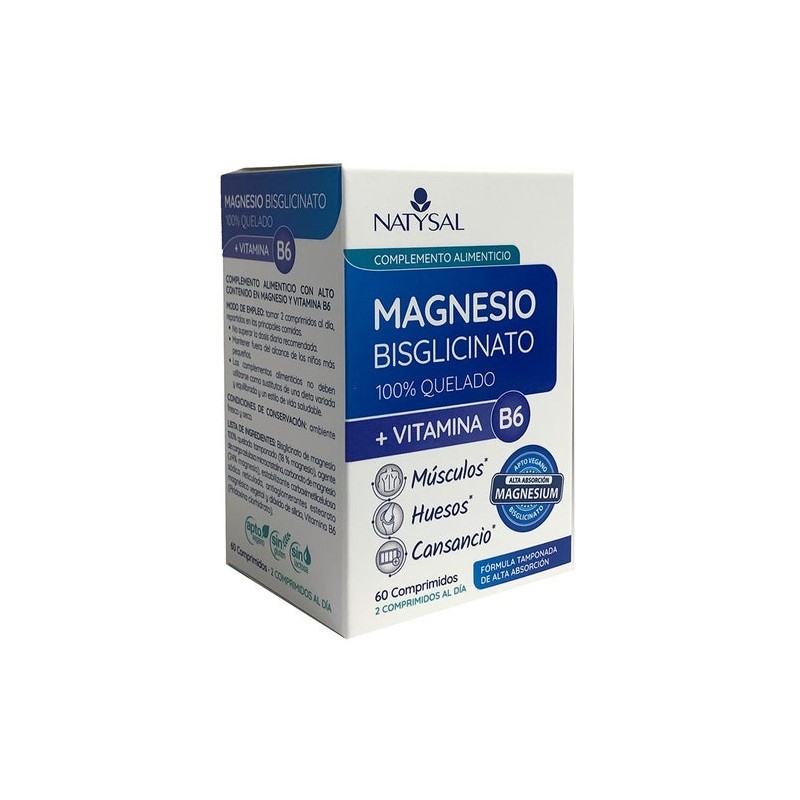 Natysal Magnesio + Vitamina B6 700Mg 60caps