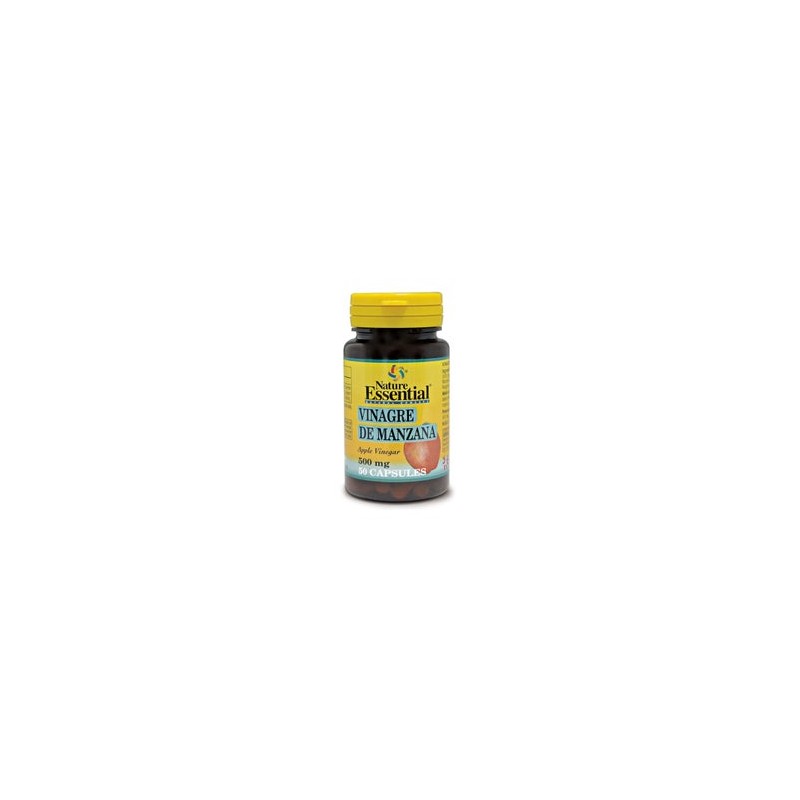 Nature Essential Vinagre Manzana 500 Mg 50caps