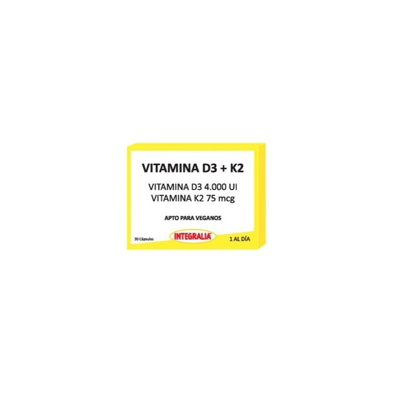 Integralia Vitamina D3+K2 30caps