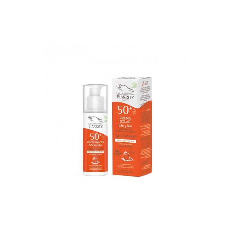 Laboratoires de Biarritz Crema Solar SPF50+ Alga Maris 100ml