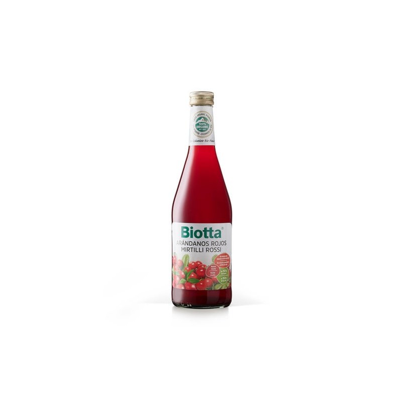 Biotta Jugo de Arándanos Rojos Plus BIO 500ml