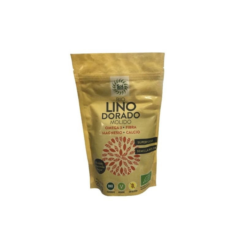 Solnatural Linaza Polvo Dorada 250g