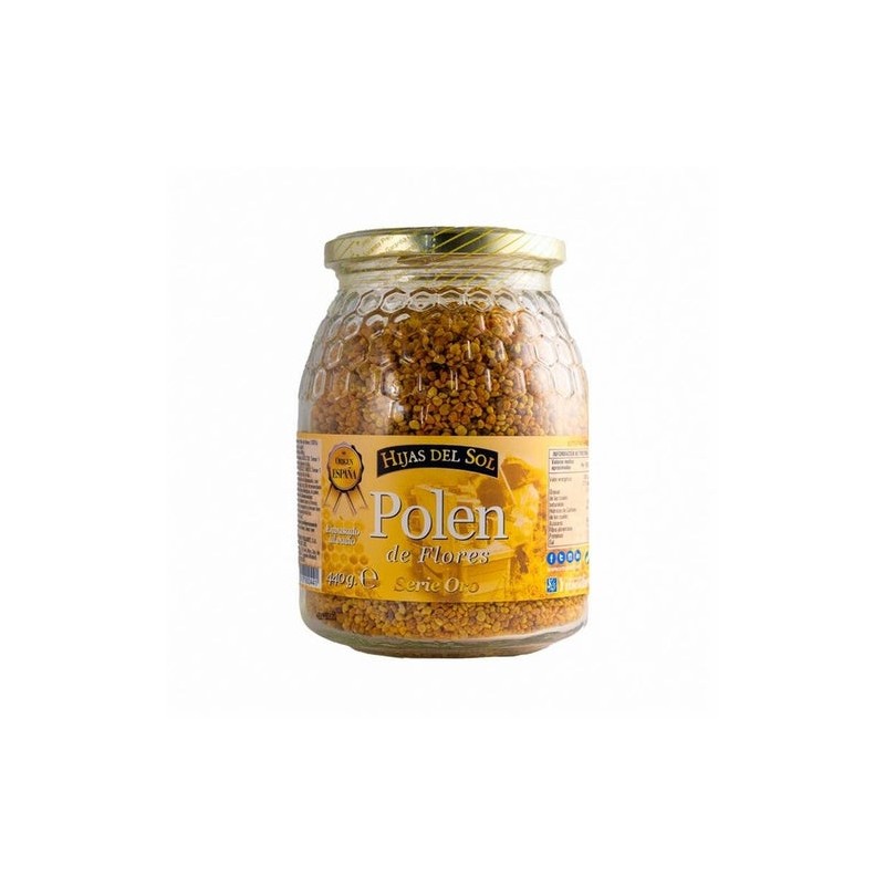 Hijas del Sol Polen de Flores en Grano Tarro 440g