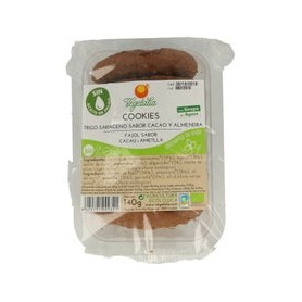 Vegetalia Cookies Sarraceno Algarroba Almendra 140g