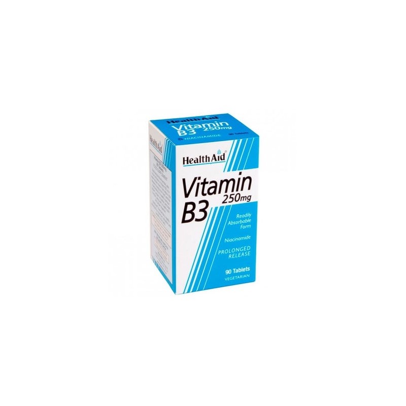 HealthAid Vitamina B3 (Niacinamida) 250mg 90comp