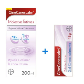 PACK GINECANESCALM GEL 200 ML + GEL-CREMA CALMANTE 15 G