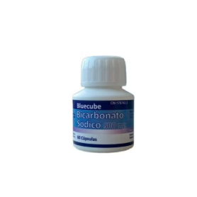 BICARBONATO SODICO BLUECUBE 500 MG 60 CAPSULAS