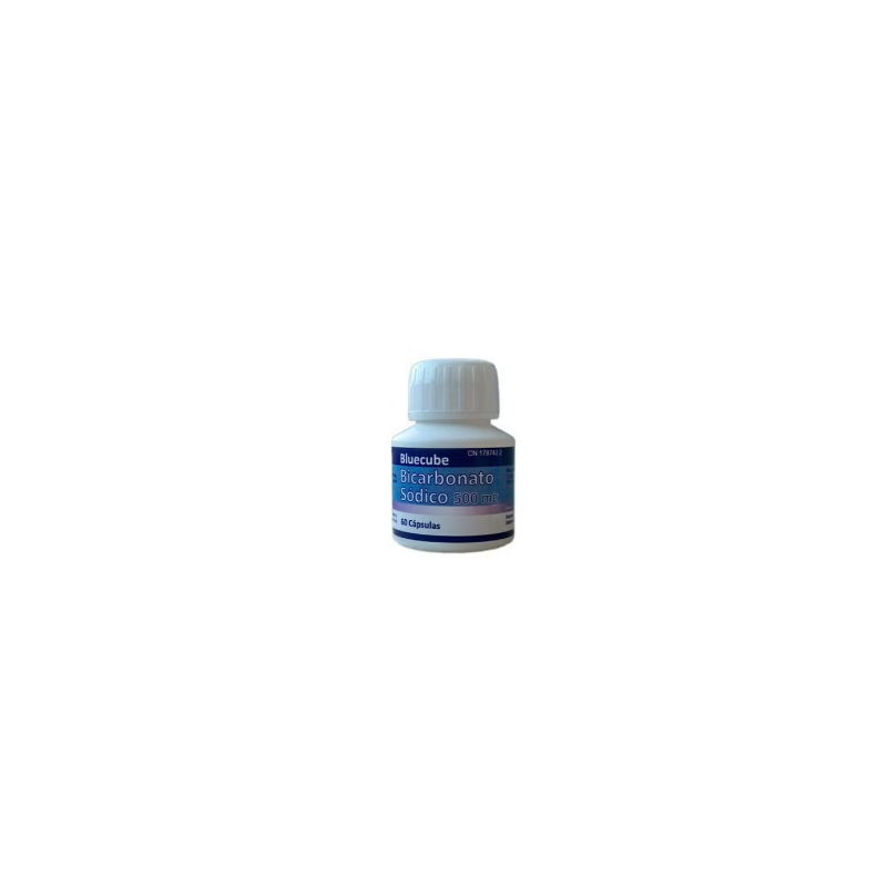 BICARBONATO SODICO BLUECUBE 500 MG 60 CAPSULAS