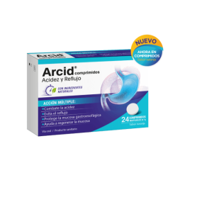 ARCID 24 COMPRIMIDOS MASTICABLES SABOR NARANJA