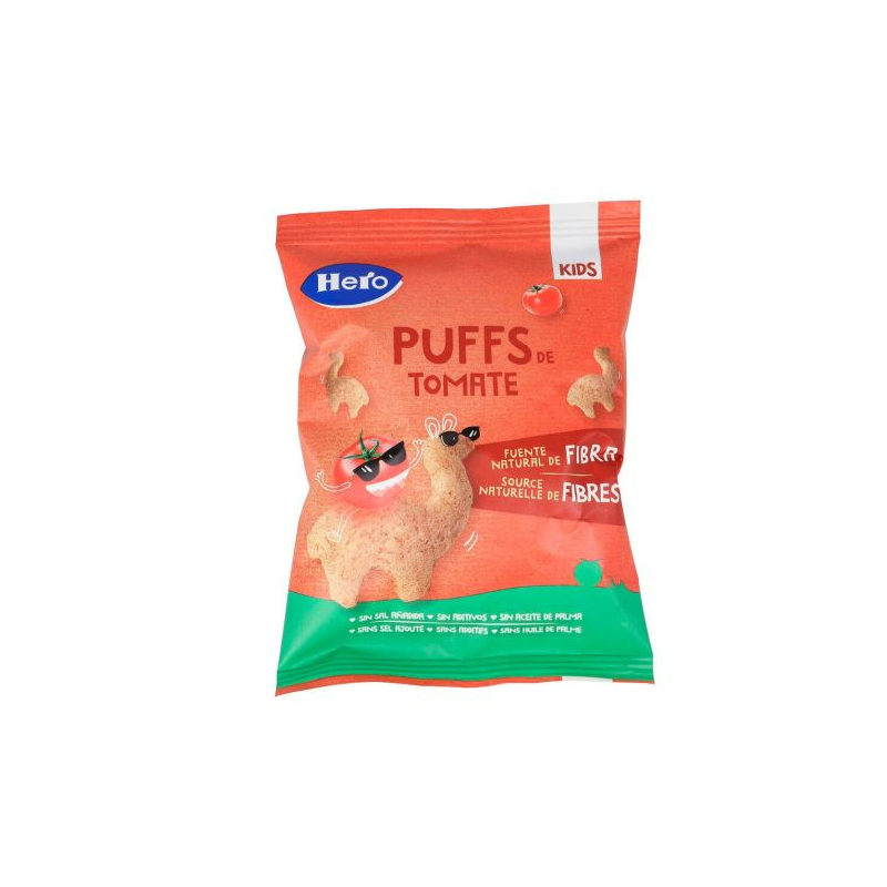 HERO PUFFS 1 BOLSA 12 G SABOR TOMATE