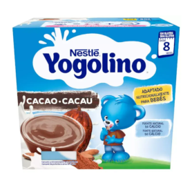 NESTLE YOGOLINO 4 TARRINAS 100 G SABOR CACAO