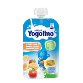 NESTLE YOGOLINO PLATANO-FRESA 1 BOLSA 100 G