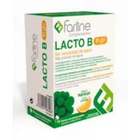 FARLINE COMPLEMENTOS LACTO B TO GO 10 SOBRES BUCODISPERSABLES 2 G