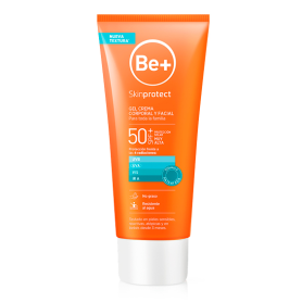 Comprar Be + Skin Protect Gel Crema  Corporal Y Facial Sfp 50 200Ml a precio de oferta