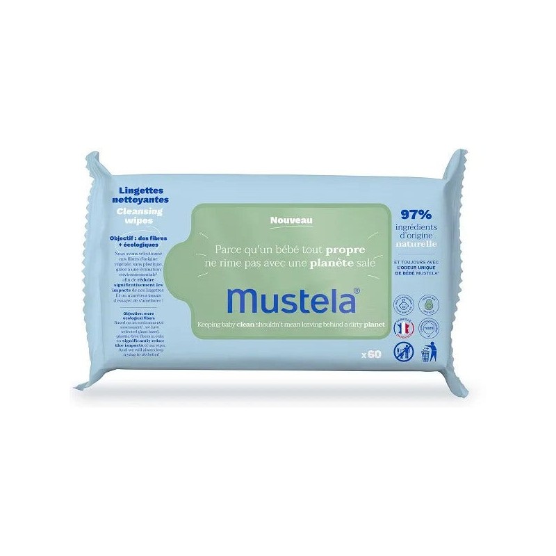 Mustela toallitas gruesas 70 unidades Mustela