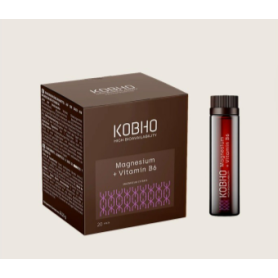 MAGNESIUM + VITAMIN B6 LIQUIDO KOBHO 20 VIALES 25 ML