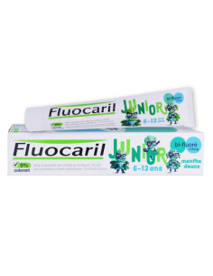 FLUOCARIL JUNIOR 6-13 AÑOS 1 TUBO 75 ML SABOR MENTA SUAVE