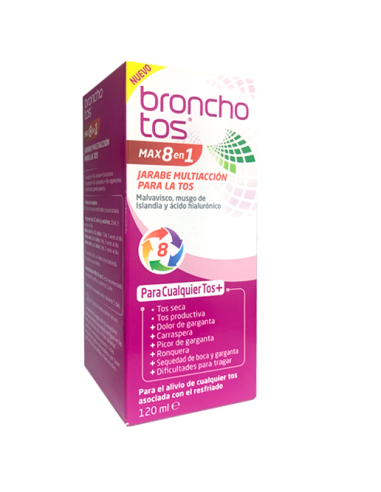 BRONCHOTOS MAX 8 EN 1 1 FRASCO 120 ML