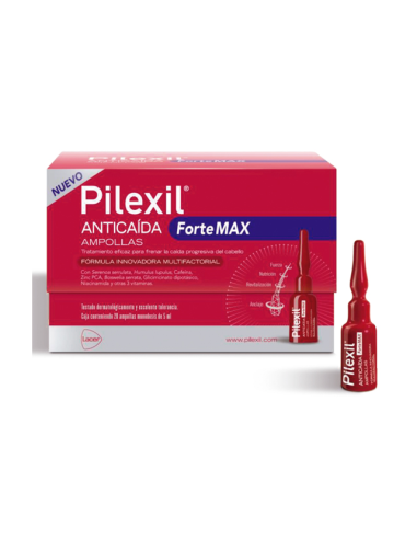 PILEXIL ANTICAIDA FORTEMAX AMPOLLAS 20 AMPOLLAS 5 ML