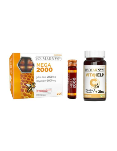 MARNYS 2X1 MEGA 2000+VIT C +ZINC