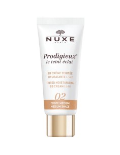 NUXE PRODIGIEUX BB CREAM HIDRATANTE 48H. TONO MEDIO