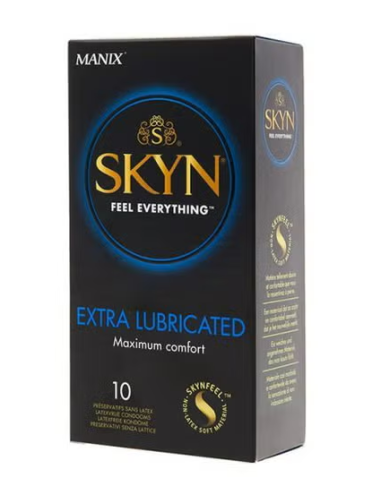 MANIX SKYN EXTRALUBRICATED 10 PRESERVATIVOS