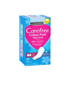 CAREFREE NORMAL FRESH PLEGADA 20UDS