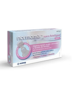 Comprar Normomar Suero Fisiologico Bebe 30 Ampollas 5 Ml a precio de oferta