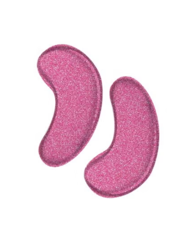 IDC INSTITUTE EYE PAD PINK GLITTER -56147