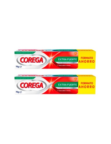 COREGA EXTRA FUERTE 70GR. DUPLO