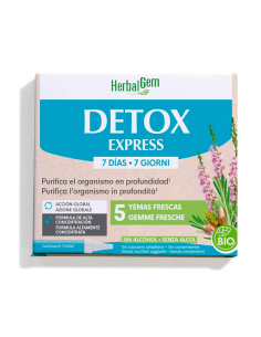 HERBALGEM DETOX EXPRESS 5 YEMAS FRESCAS 7X10ML