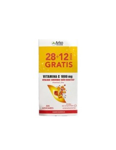 ARKOPHARMA VITAMINA C 1000 MG 40 COMPRIMIDOS EFERVESCENTES PACK 2 und. 40 COMPRIMIDOS