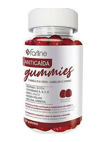 FARLINE ANTICAIDA GUMMIES 60U