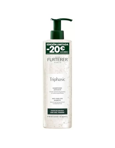 RENE FURTERER CHAMPÚ TRIPHASIC ANTICAIDA  600 ML