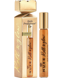 NUXE ROLL & GLOW ILUMINATEUR HUILE PRODIGIESE OR 8 ML