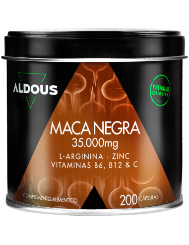 Aldous Bio Maca Negra Peruana Complex 200 CAPSULAS