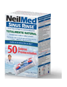 NEILMED SINUS RINSE ALL NATURAL 50 SOBRES