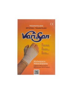 MUÑEQUERA METACARPIANA VARISAN TALLA 4 1 UNIDAD