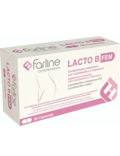 FARLINE COMPLEMENTOS LACTO B FEM 30 CAPSULAS