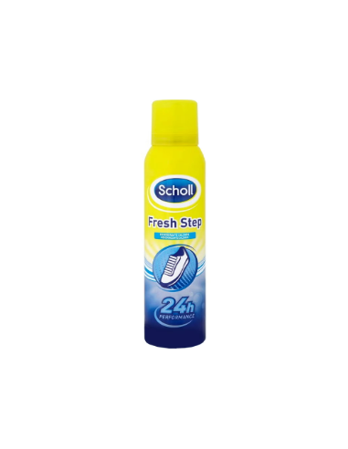 SCHOLL FRESH STEP DESODORANTE CALZADO 24H 150 ML