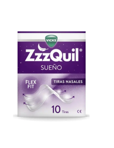 ZZZQUIL SUEÑO 10 TIRAS NASALES