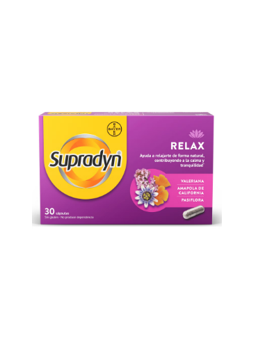 SUPRADYN RELAX 30 CAPSULAS