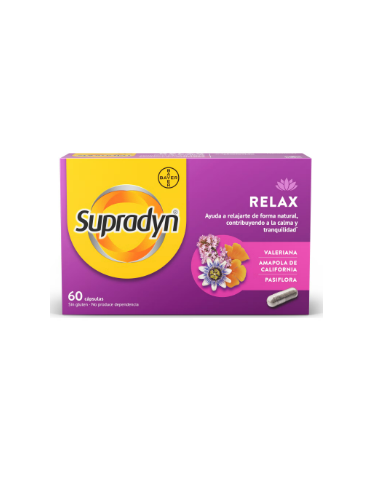 SUPRADYN RELAX 60 CAPSULAS