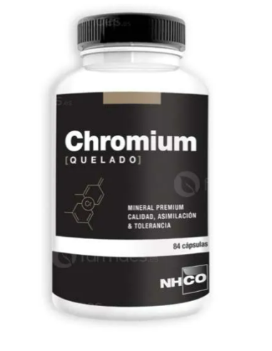 CHROMIUM QUELADO 84 CAPSULAS